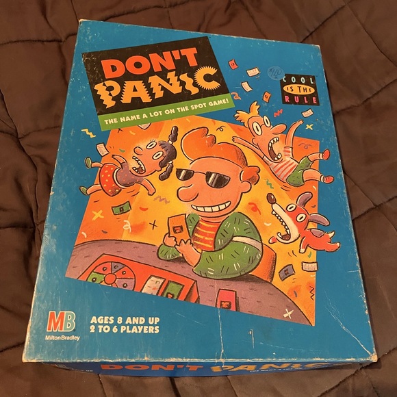 Milton Bradley Co Games Vintage Dont Panic Game Poshmark